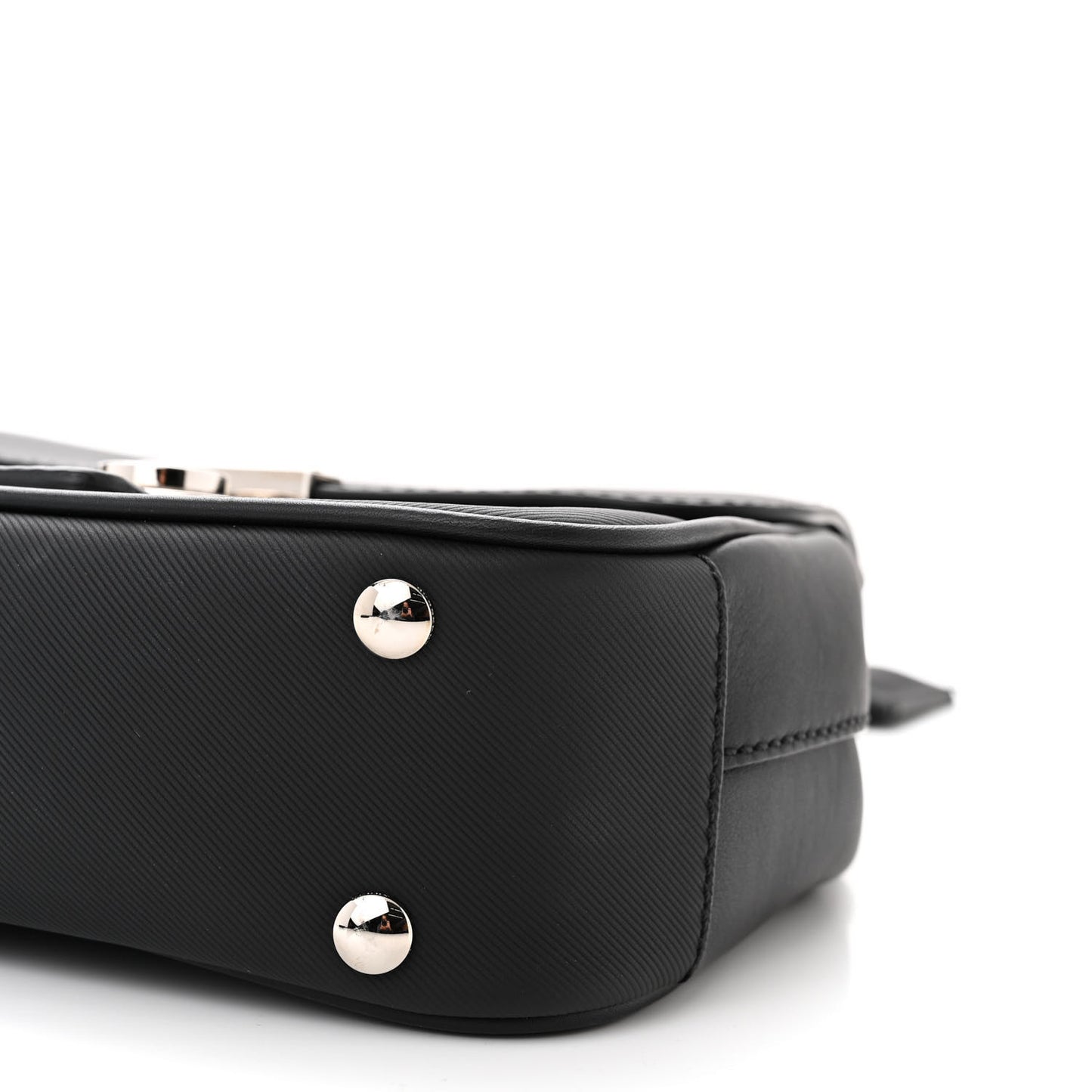 Trench Calfskin Small DK88 Top Handle Bag Black