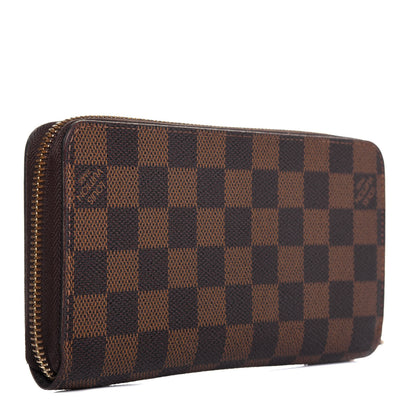 Louis Vuitton Damier Ebene Zippy Wallet 3 of 15