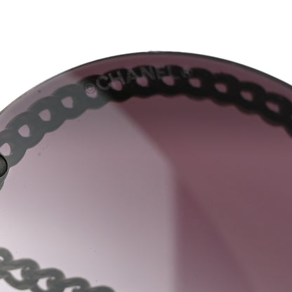 Chanel Round Chain Sunglasses 4245 Gold 2 of 8