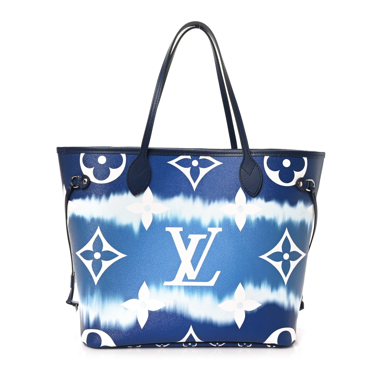 Louis Vuitton Monogram Escale Neverfull MM Blue 1 of 12