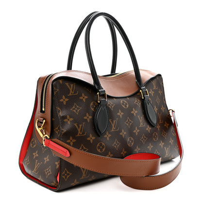 Louis Vuitton Monogram Tuileries Caramel Rouge 2 of 17