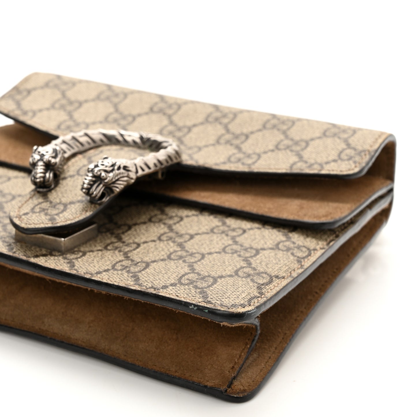 GG Supreme Monogram Mini Dionysus Shoulder Bag Taupe