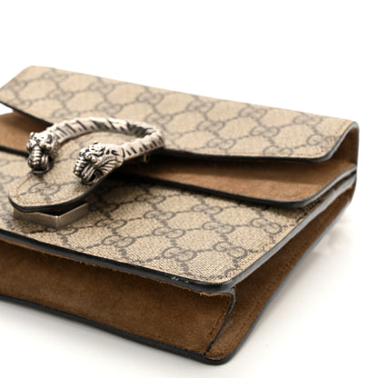 Gucci GG Supreme Monogram Mini Dionysus Shoulder Bag Taupe 10 of 10