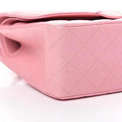 Chanel Iridescent Caviar Quilted Jumbo Double Flap Rose Pink 8 of 10