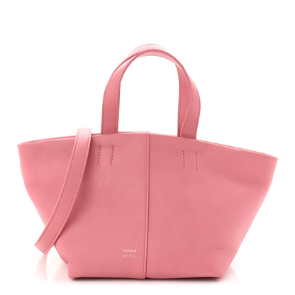 Mansur Gavriel Calfskin Mini Tulipano Bag Peony 1 of 9