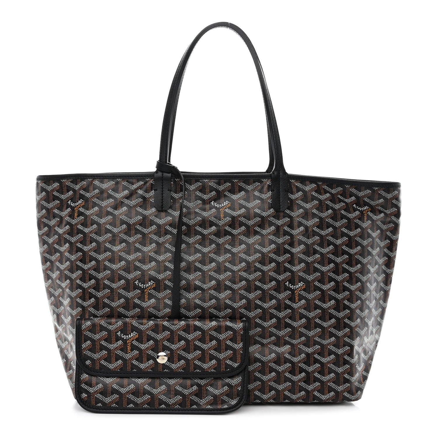 Goyard Goyardine Saint Louis PM Black 1 of 14