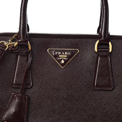 Prada Saffiano Vernice Medium Promenade Tote Granato 18 of 18