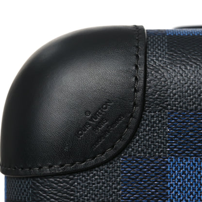 Louis Vuitton Damier Graphite Giant Pixel Horizon 55 Blue 5 of 8