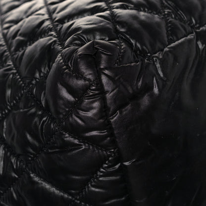 Chanel Nylon Quilted Large Coco Cocoon Tote Black 10 of 12