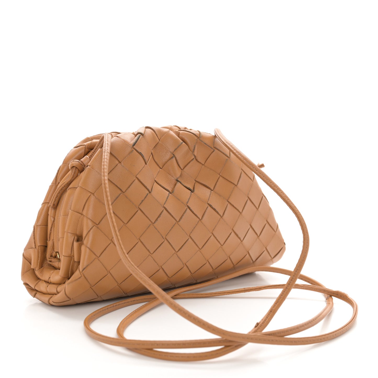 Nappa Intrecciato The Mini Pouch Carmel