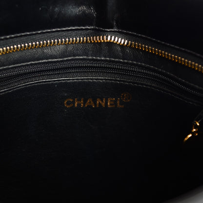 Louis Vuitton CHANEL Patent Quilted Medallion Tote Black 6 of 8