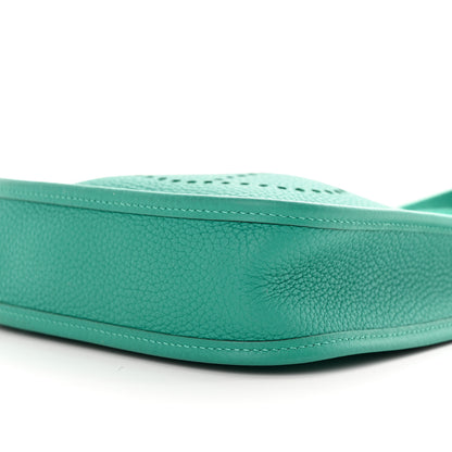 Hermes Taurillon Clemence Evelyne TPM Vert Jade 10 of 11