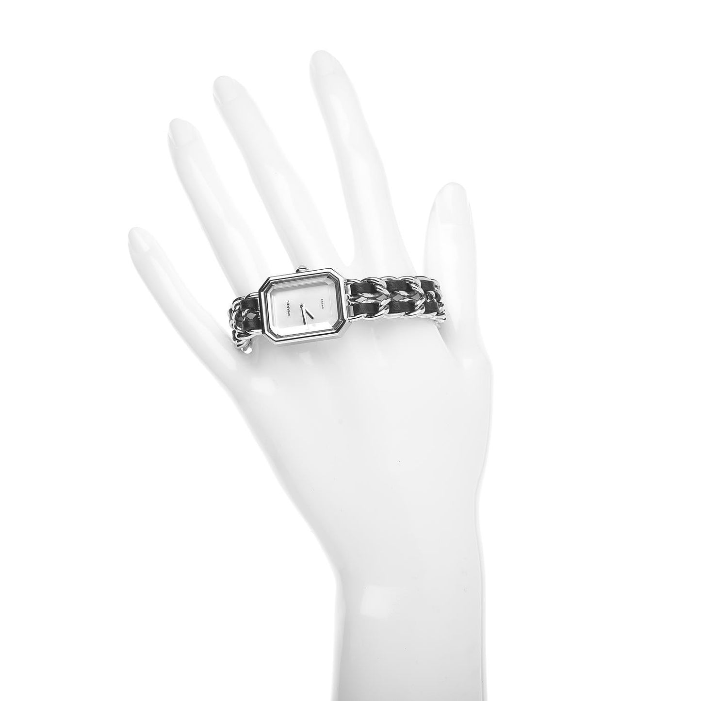 Stainless Steel Lambskin Mother of Pearl 20mm Chain Premiere Quartz Watch