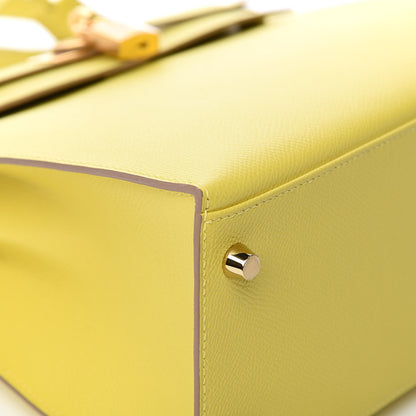 Hermes Epsom Kelly Sellier 28 Lime 32 of 36