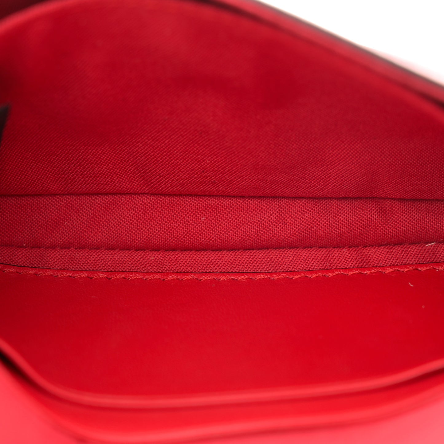 Shiny Nappa Micro Baguette Rosso