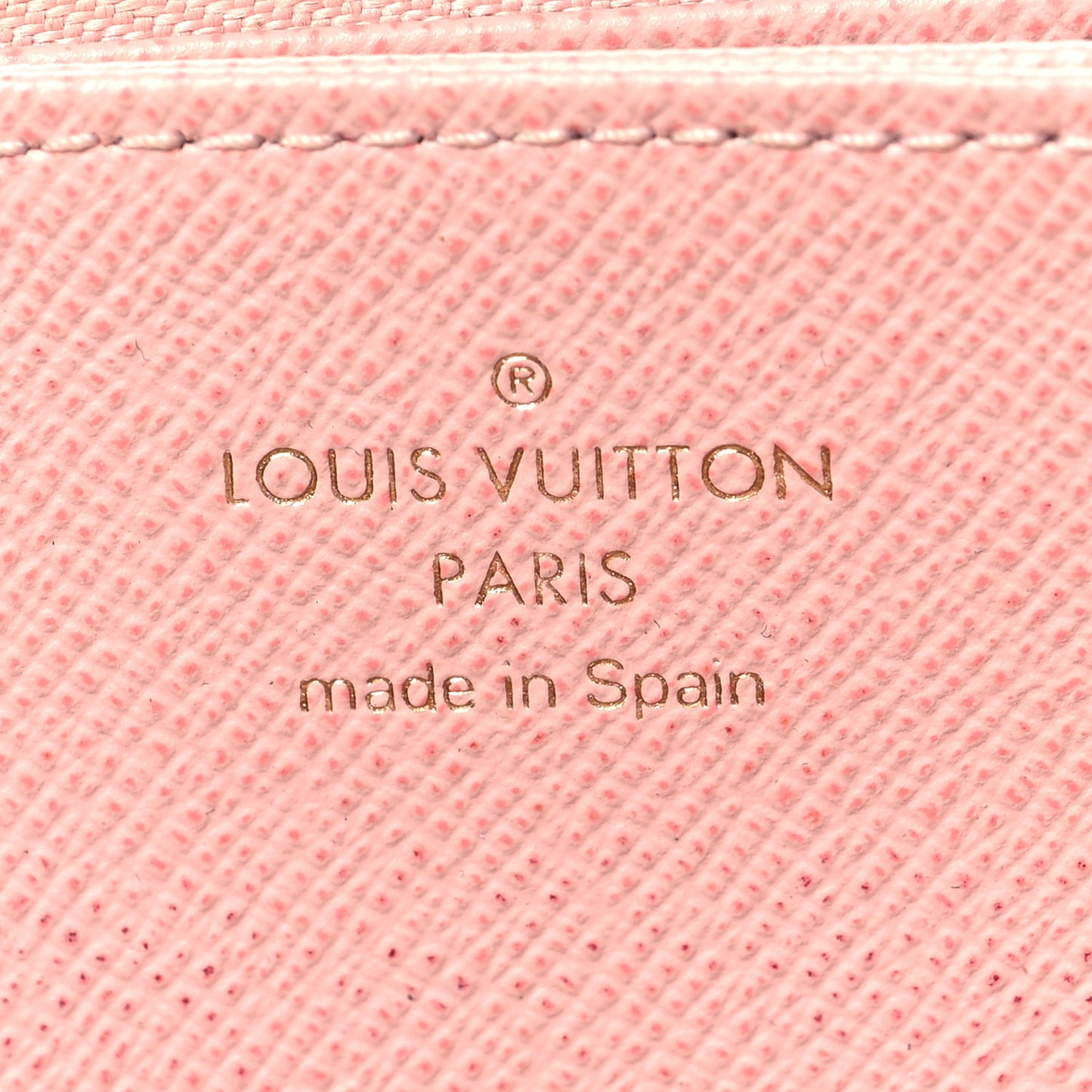 Monogram Zippy Wallet Rose Ballerine