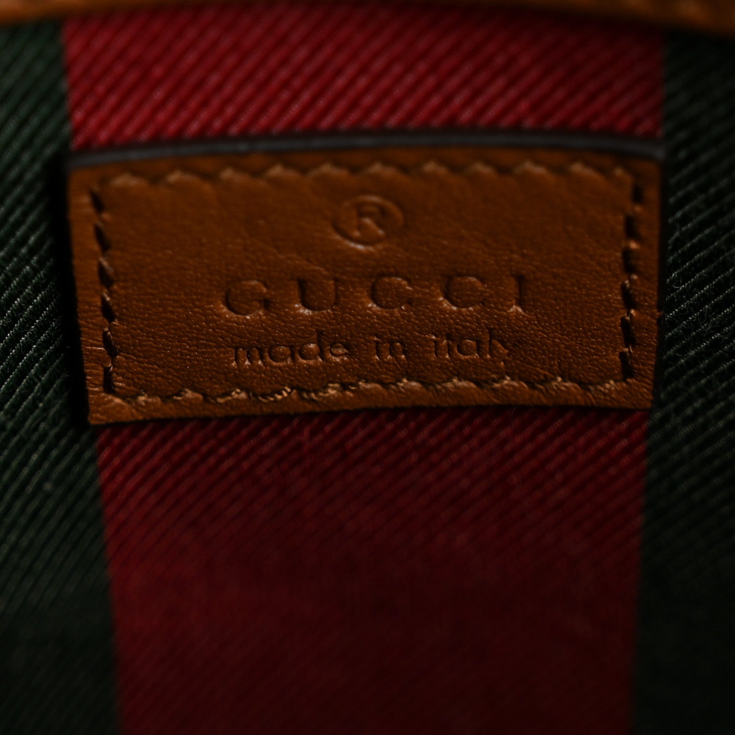Gucci GG Icon Monogram Padlock Shoulder Bag Beige Dark Brown 6 of 15