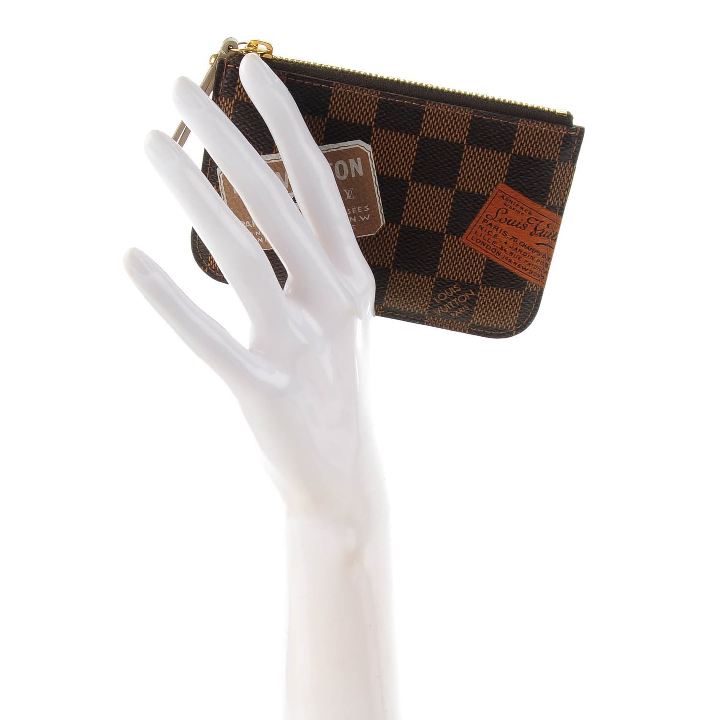 Damier Ebene Complice Trunks and Bags Key Pouch