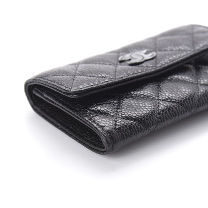 Chanel Caviar Quilted Incognito Flap Card Holder Black 6 of 12