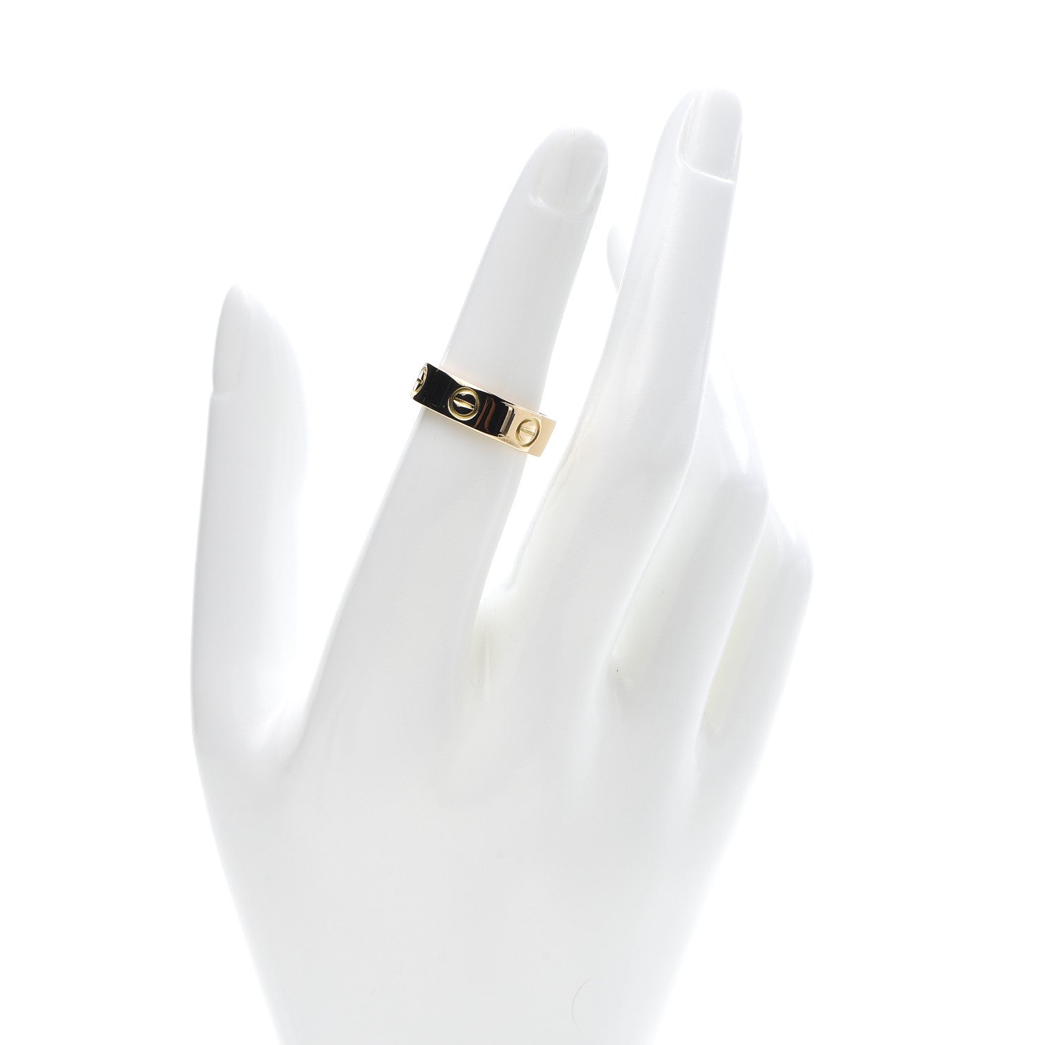 Cartier 18K Yellow Gold 5.5mm LOVE Ring 52 6 2 of 6