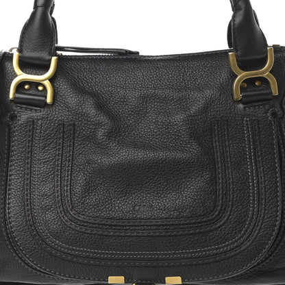 Chloe Calfskin Medium Marcie Satchel Black 8 of 15