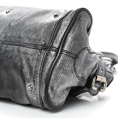 Chloe Metallic Calfskin Medium Paddington Satchel Silver 22 of 22