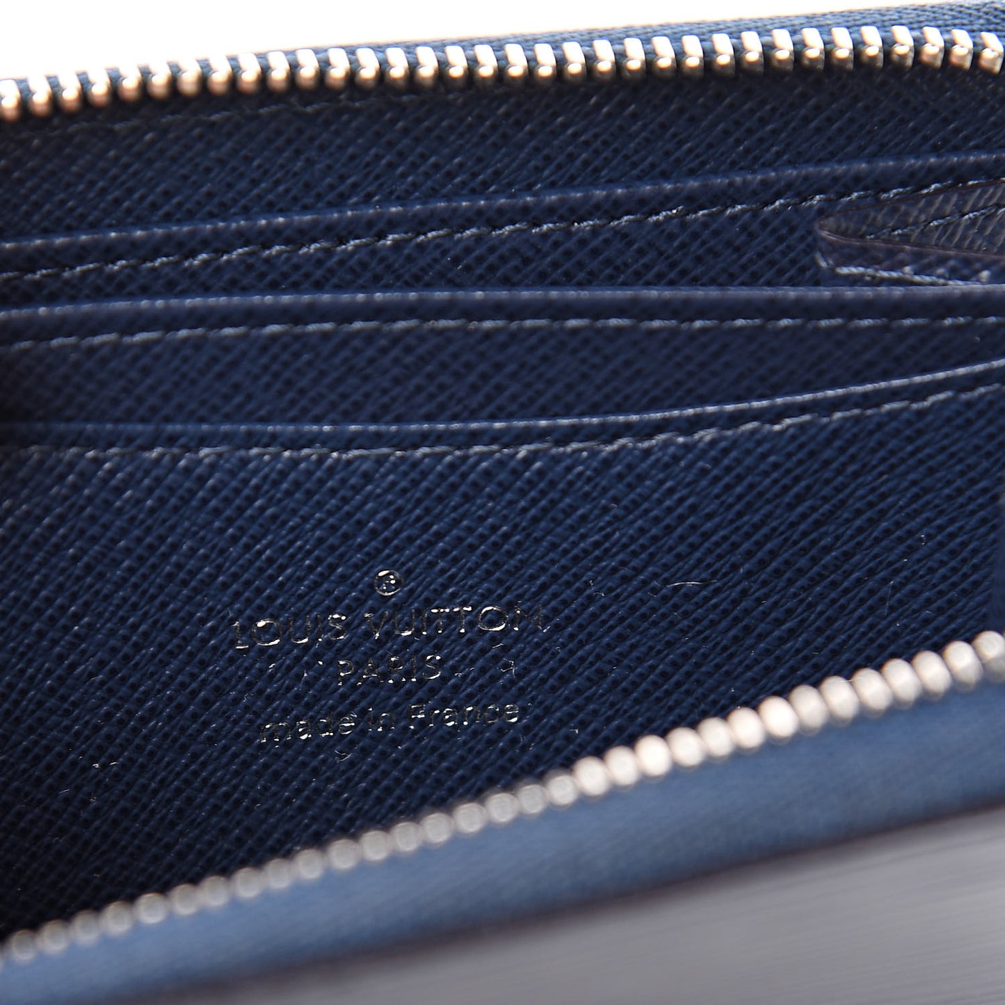 Epi Zippy Coin Purse Indigo