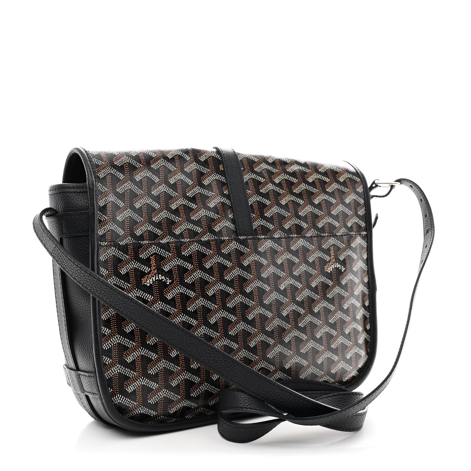 Goyard Goyardine Belvedere II MM Messenger Bag Black 3 of 10