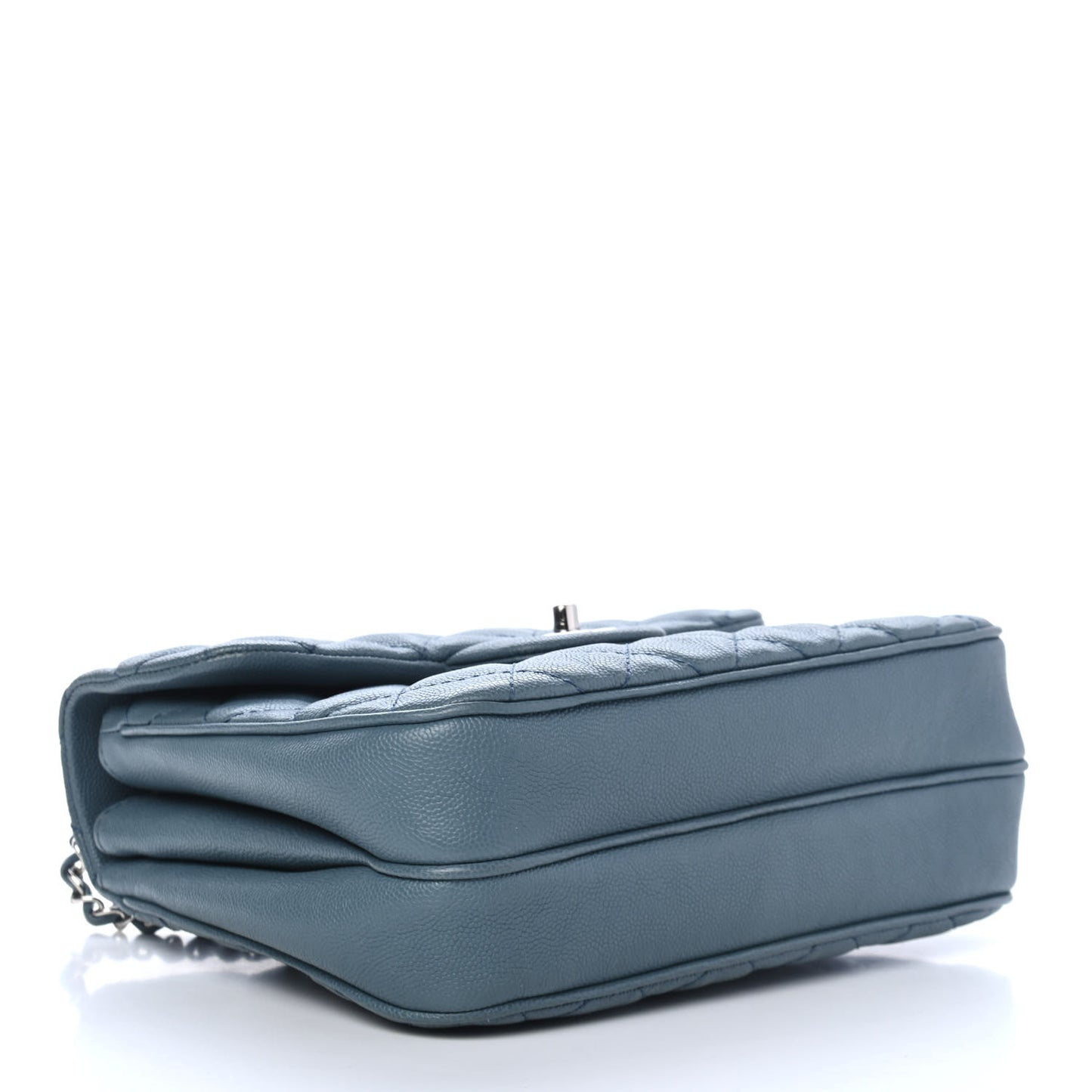 Caviar Quilted Medium Urban Companion Flap Blue