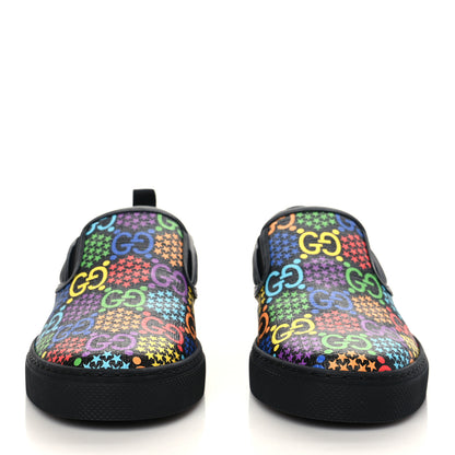Gucci GG Supreme Monogram Psychedelic Mens Sneakers 6 Black Multicolor 3 of 8