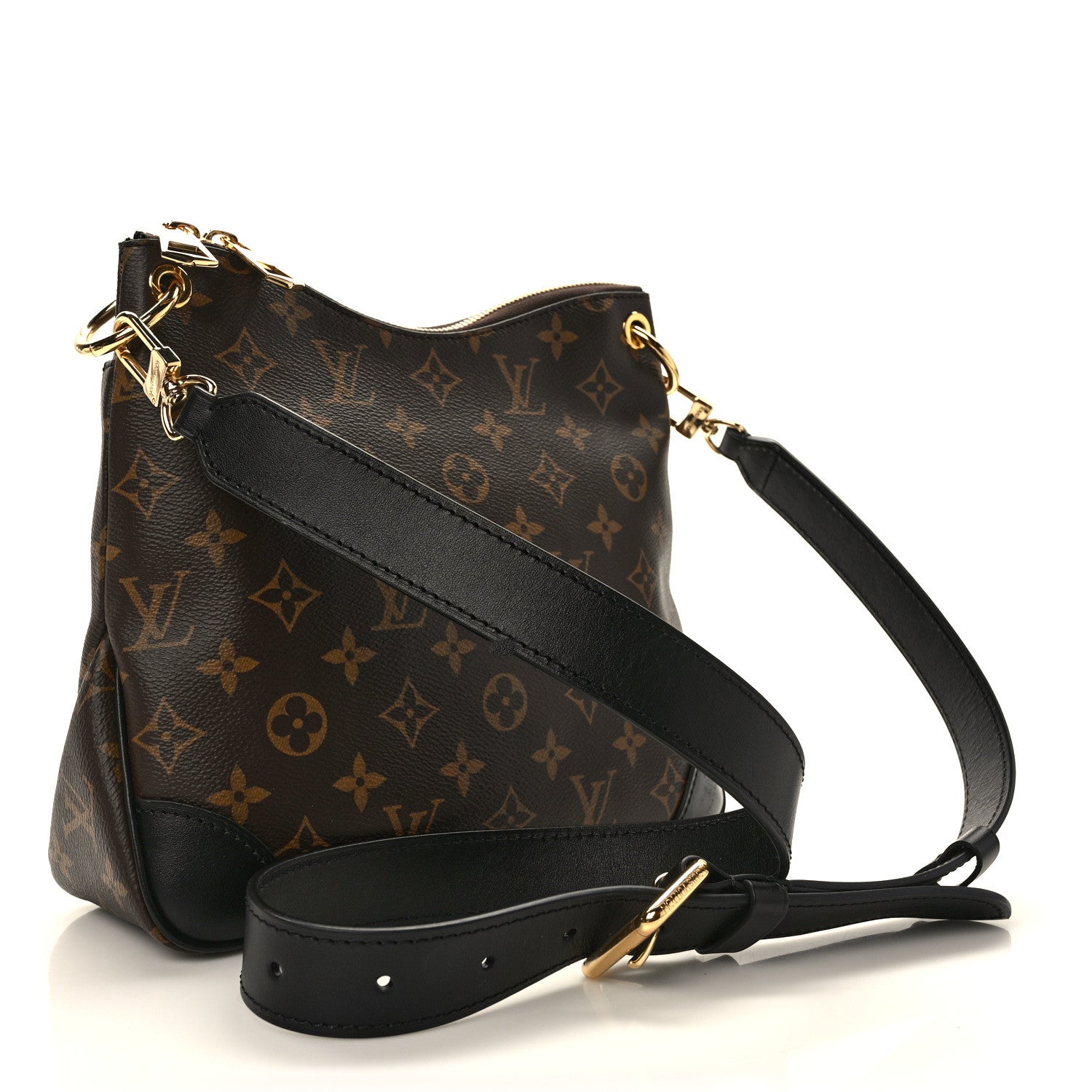 Louis Vuitton Monogram Odeon PM Black 3 of 12