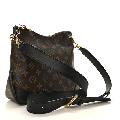 Louis Vuitton Monogram Odeon PM Black 3 of 12
