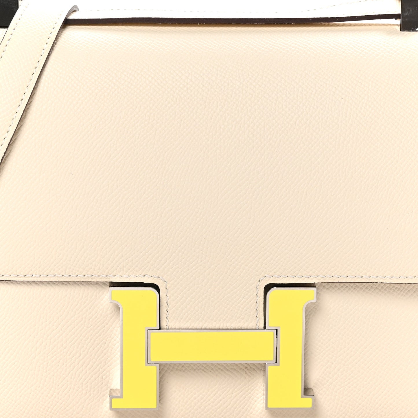 Epsom Enamel Constance 1-24 Nata Jaune Citron
