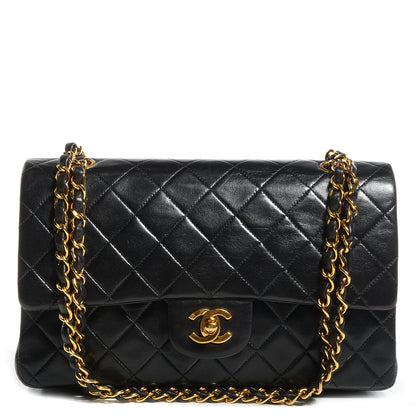 Chanel Lambskin Medium Double Flap Black 1 of 9