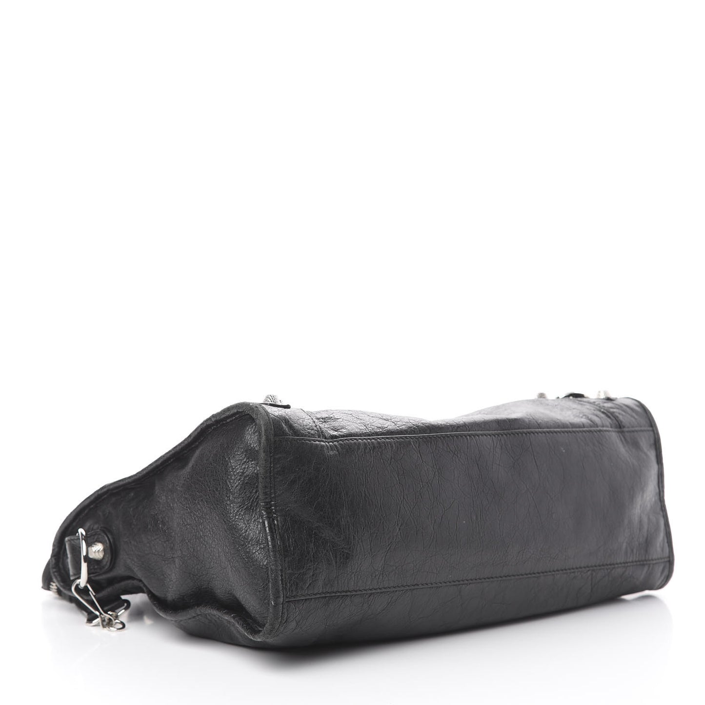 Agneau Giant 12 Silver Hardware City Black