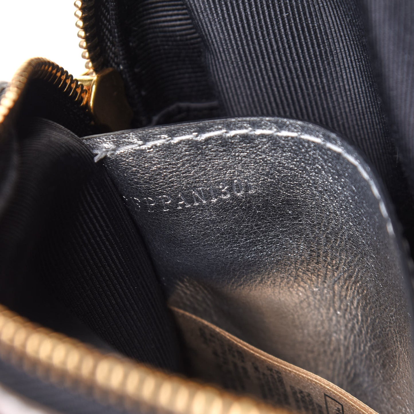 Metallic Smooth Calfskin 1983 Knight Check Link Bum Bag Silver