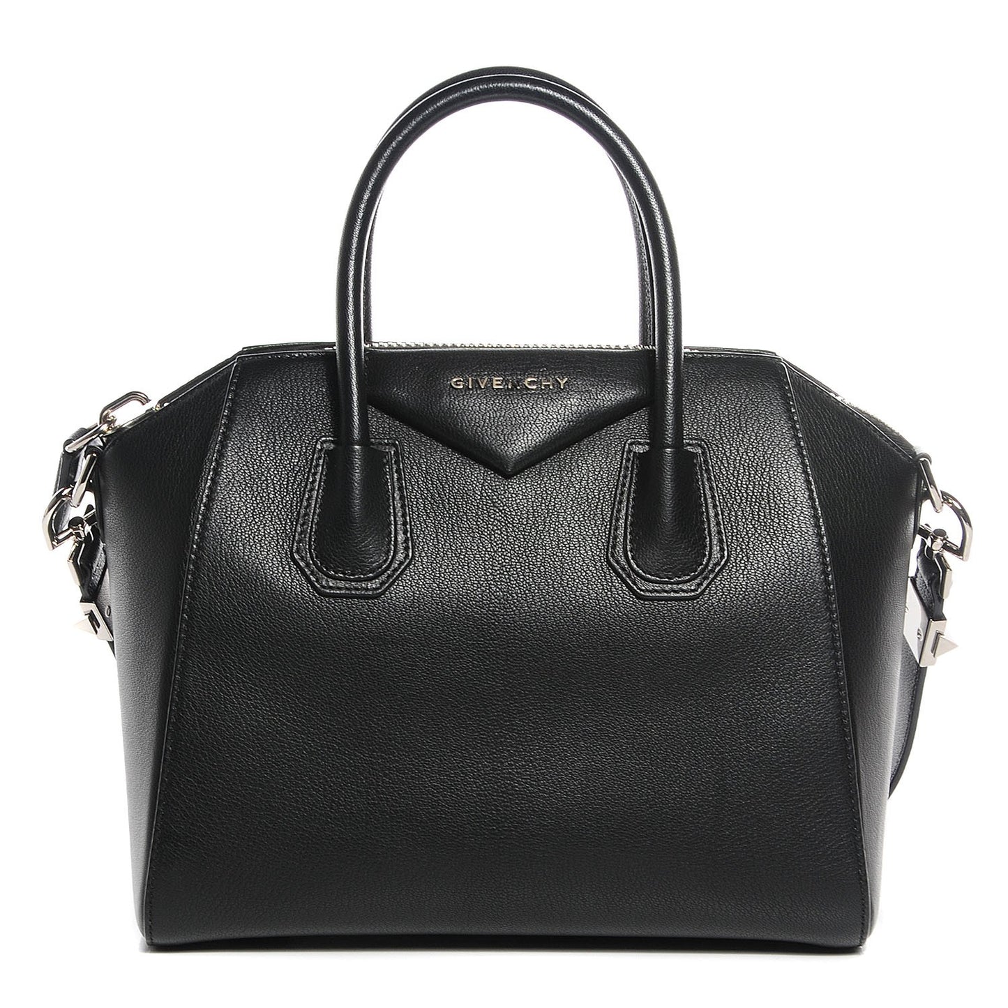 Sugar Goatskin Small Antigona Black