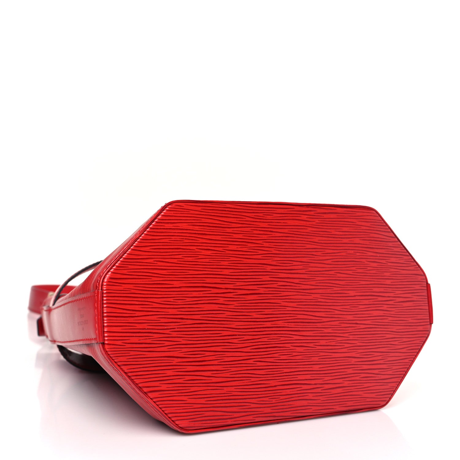 Louis Vuitton Epi Sac D'epaule Castillan Red 4 of 8
