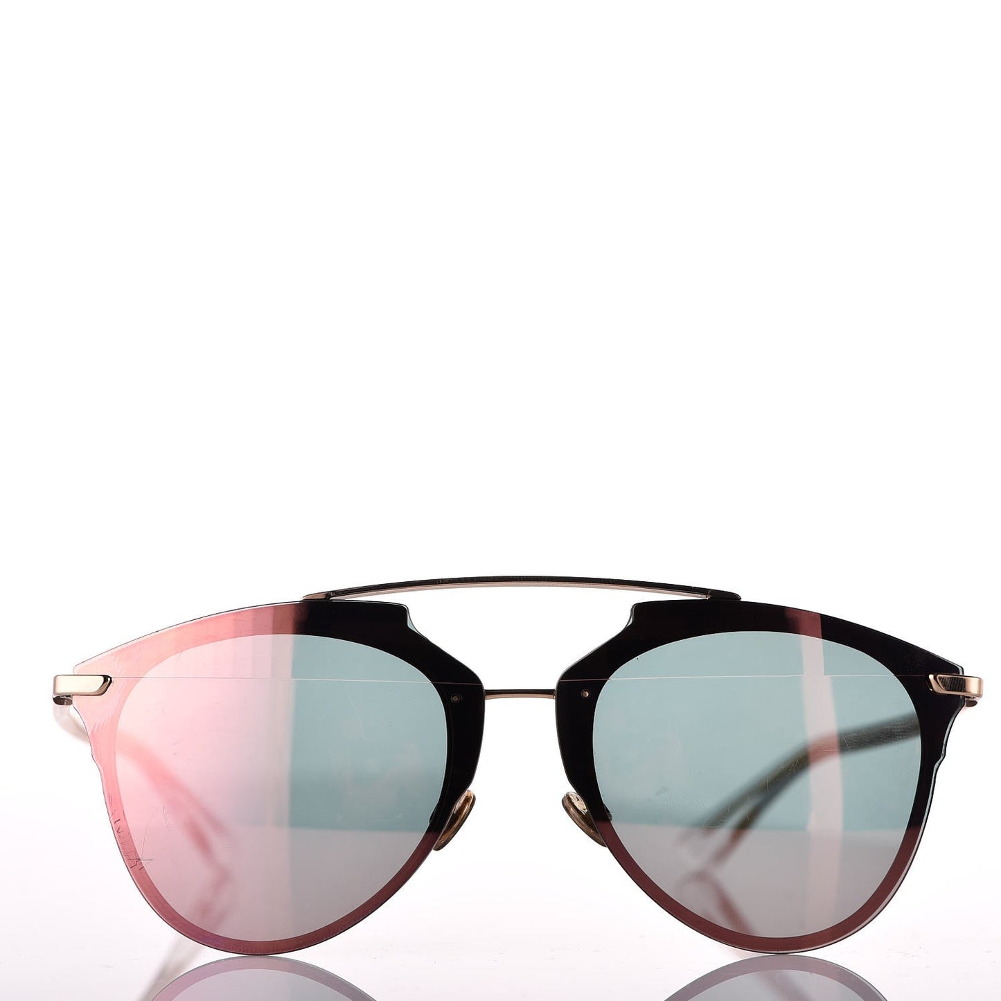 Reflected Prism Sunglasses Pink