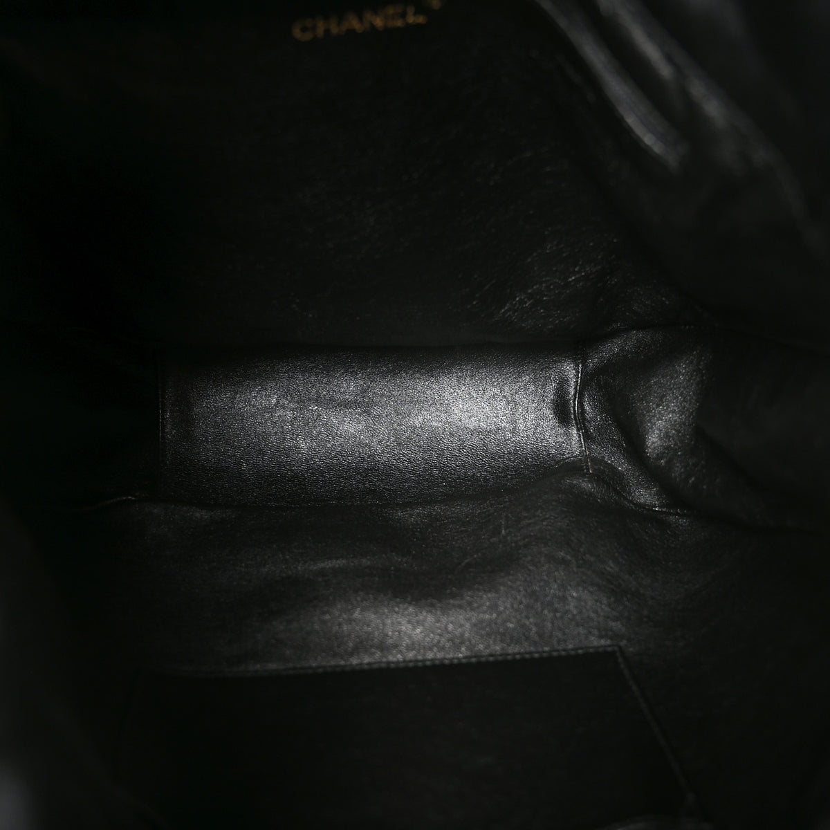 Chanel Lambskin Shoulder Bag Black 5 of 10