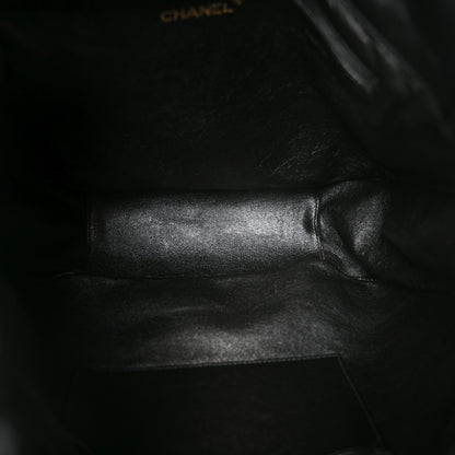 Chanel Lambskin Shoulder Bag Black 5 of 10