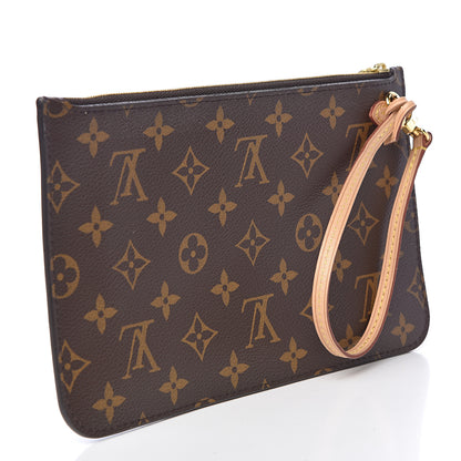 Louis Vuitton Monogram Neverfull MM GM Pochette 3 of 8