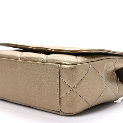Chanel Metallic Lambskin Quilted Timeless CC Flap Gold 7 of 7