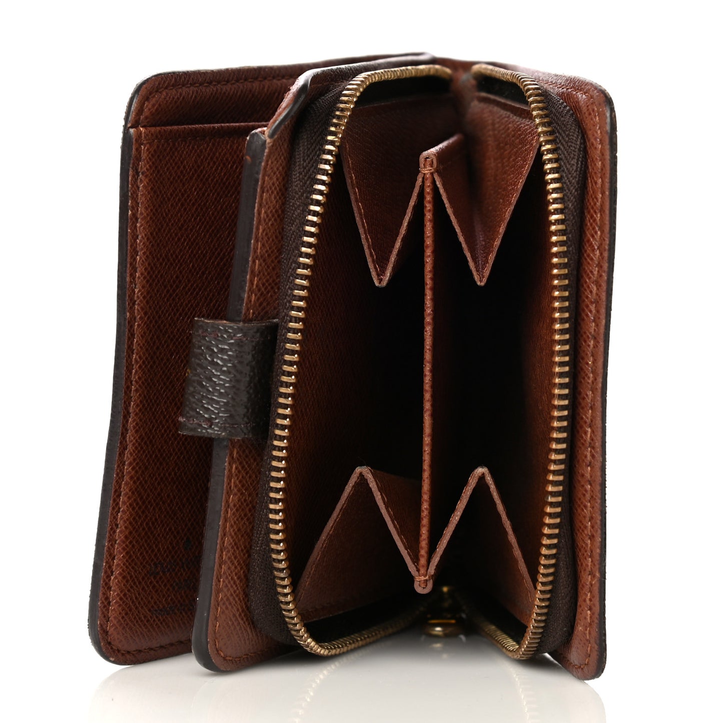 Monogram Compact Zippe Zipped Wallet