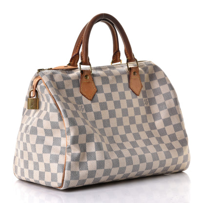 Louis Vuitton Damier Azur Speedy 30 2 of 7