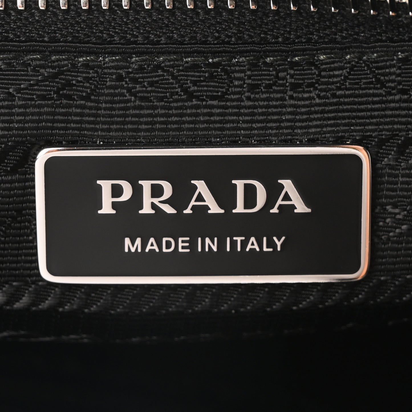 Re-Nylon Studded Shoulder Bag Black