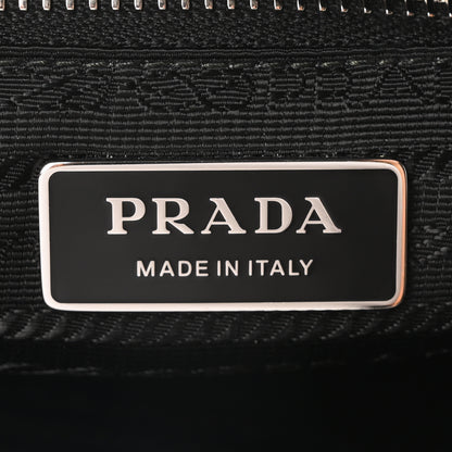 Prada Re-Nylon Studded Shoulder Bag Black 6 of 10