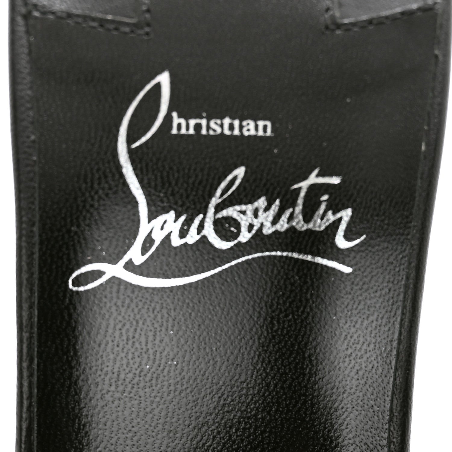 Christian Louboutin Nappa Me Dolly 100 Sandals 37.5 Black 6 of 9