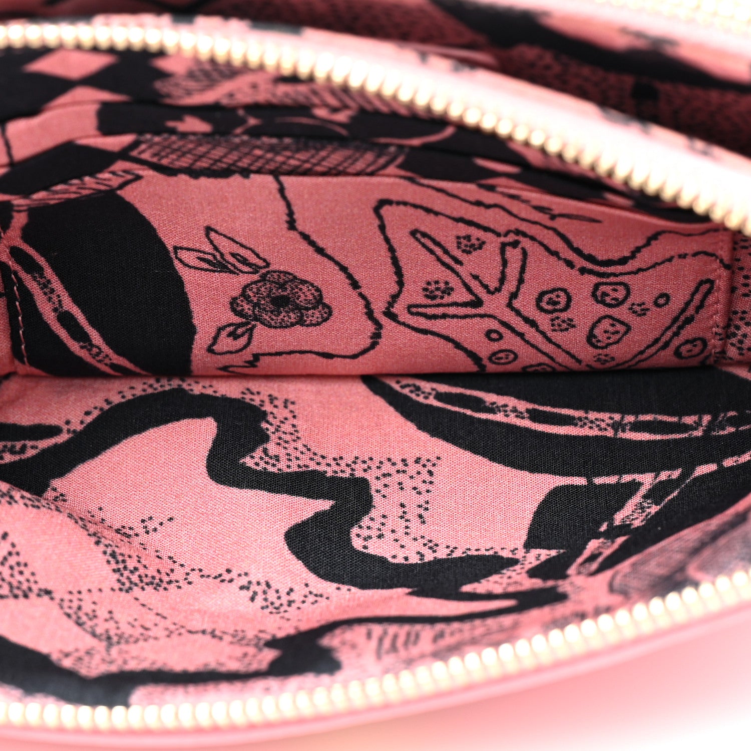 Chanel Calfskin Camellia Small Clutch With Chain Pink 7 of 13