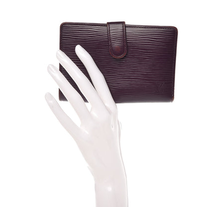 Louis Vuitton Epi French Purse Wallet Cassis 2 of 11
